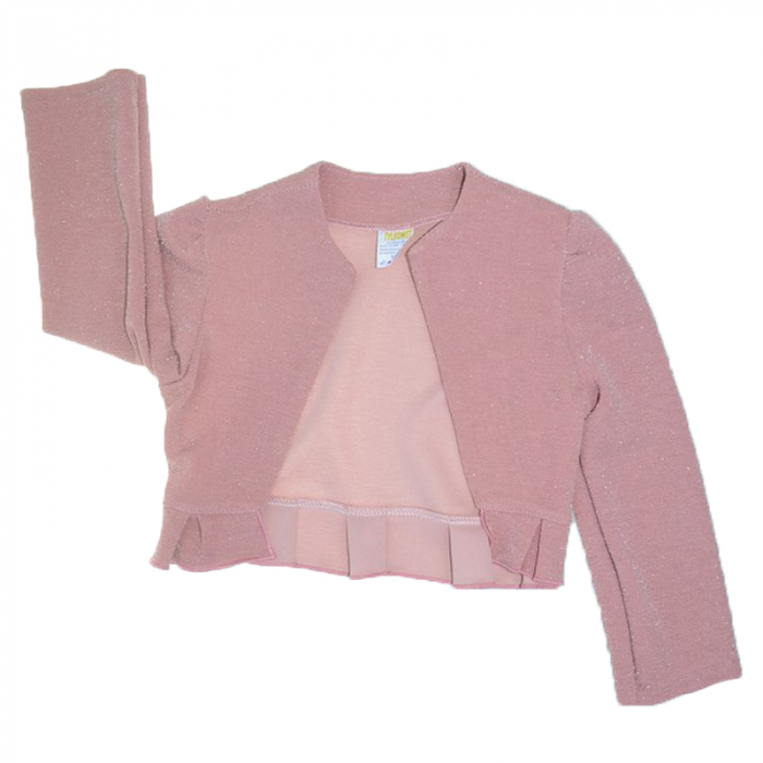 Set 2 piese rochie si bolero pentru fete Tylkomet TLY-7, Roz [4]