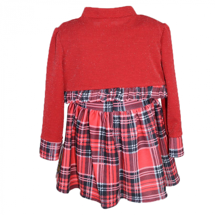 Set 2 piese rochie si bolero pentru fete Tylkomet TLY-9, Rosu [4]