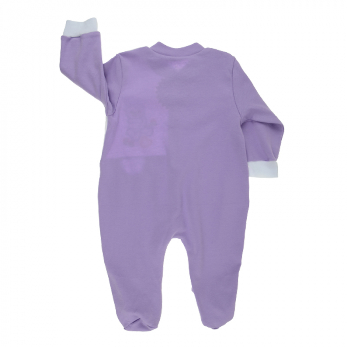 Salopeta cu maneca lunga pentru copii Pifou Model 17 M1712MO, Mov [2]