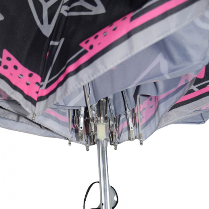 Umbrela pliabila pentru femei 20 cm Paolo 8731-R0, Roz [3]