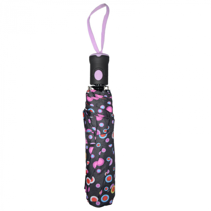 Umbrela pliabila pentru femei 30 cm Paolo 3650-RO, Roz [3]
