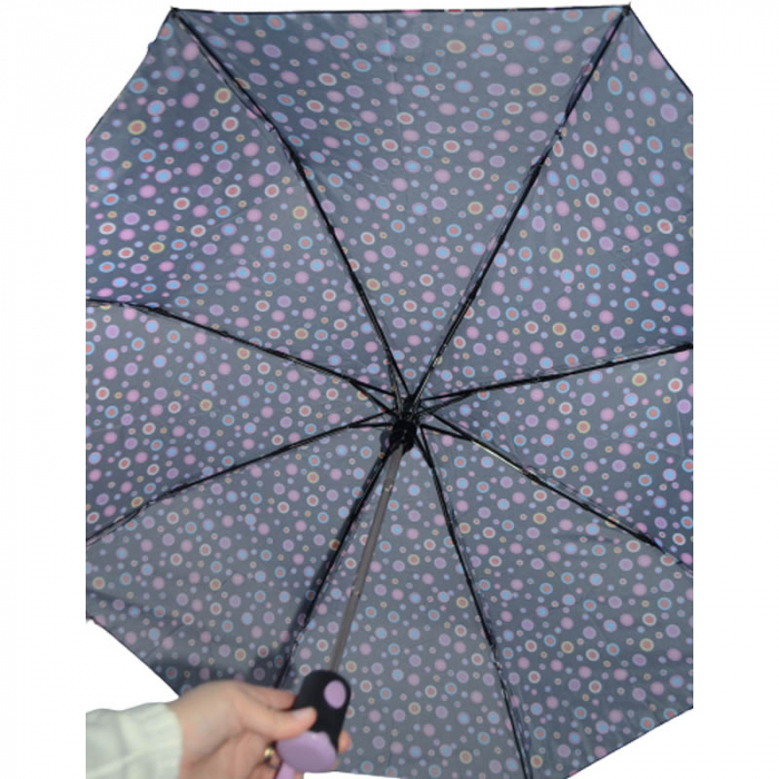 Umbrela pliabila pentru femei 30 cm Paolo 3650-RO, Roz [2]