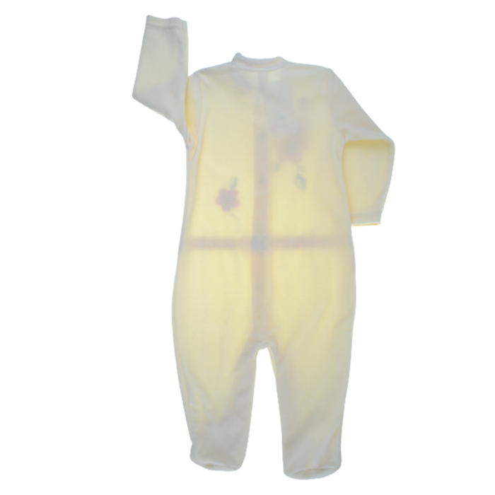 Salopeta cu maneca lunga pentru fete Koala Bobas Baby 1898G-80, Galben [2]