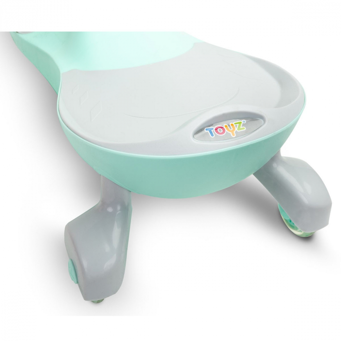 Vehicul actionat cu picioarele pentru copii Toyz Spinner 306098V, Verde [8]