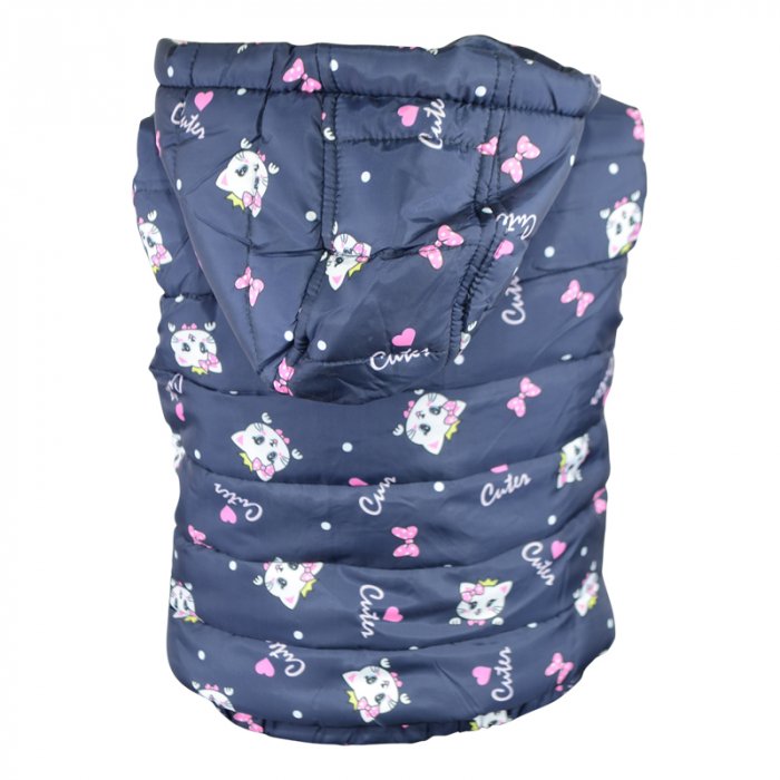 Vesta captusita pentru fete Happy House HH-335A-86, Bleumarin [2]