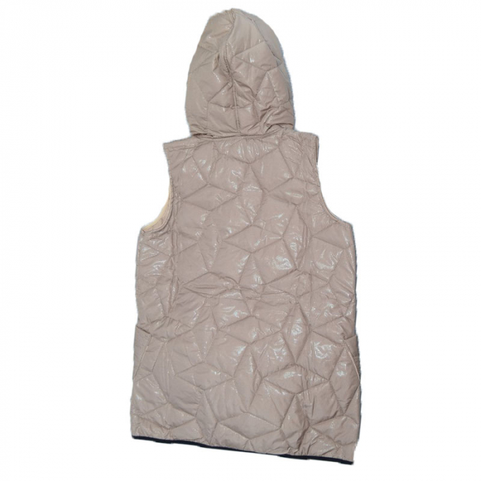 Vesta cu gluga pentru fete Atut VF9856-164, Bej [2]