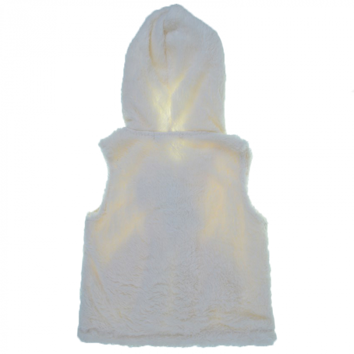 Vesta de blana pentru fete Happy House HH-299B-86, Crem [4]