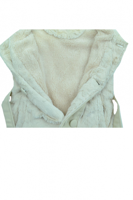 Vesta de blana pentru fete Happy House XP022C-116, Crem [5]