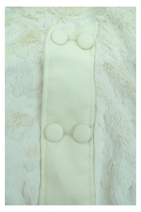 Vesta de blana pentru fete Happy House XP022C-116, Crem [3]