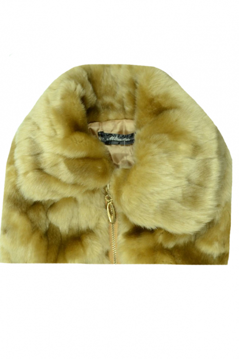 Vesta de blana pentru fete Mini Junior R630, Bej [2]