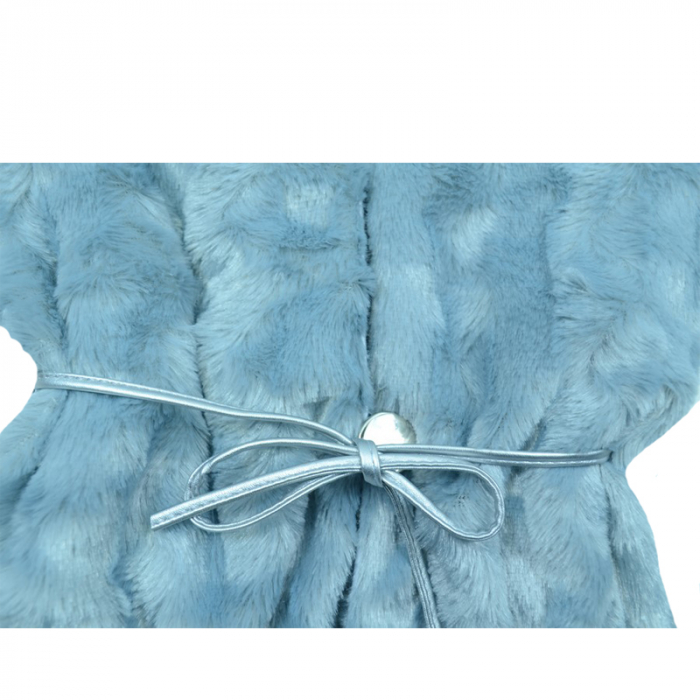 Vesta de blana pentru fete Sara Line 91-498AL-116, Albastru [3]