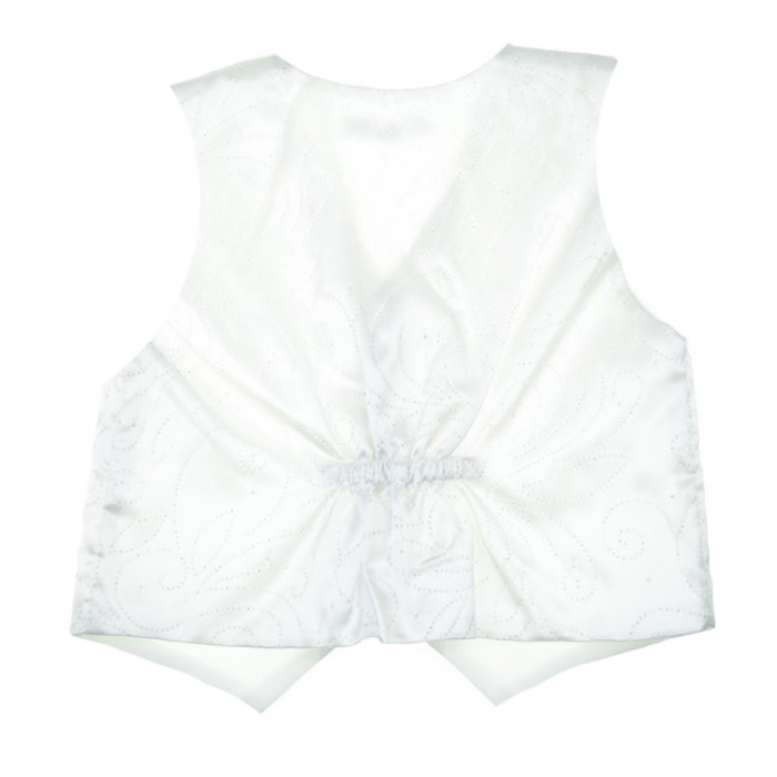 Vesta eleganta pentru baieti Christopher Baby Club 3887A-74-cm, Crem [2]