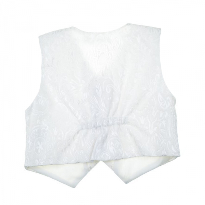 Vesta eleganta pentru baieti Christopher Baby Club VST-4-74-cm, Crem [2]