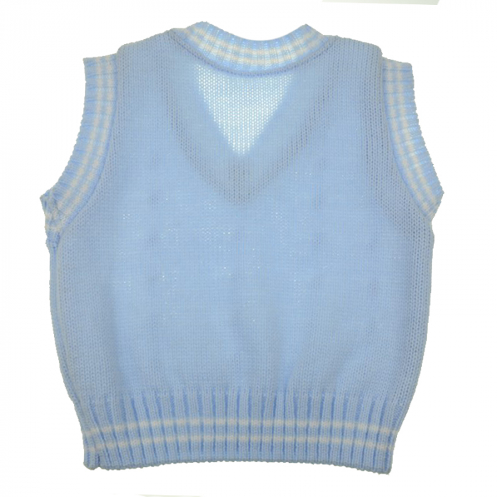 Vesta pentru baieti Mini Junior VST-3-68-cm, Albastru [2]