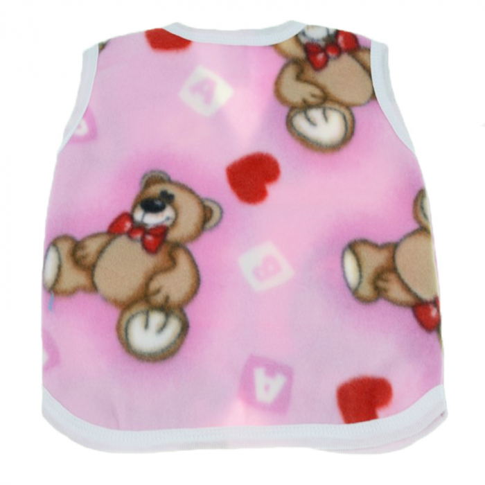 Vesta pentru fete Mini Junior VMJ-3-86-92-cm, Roz [3]