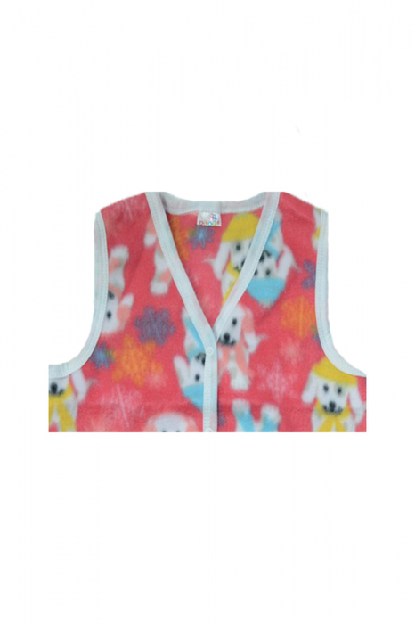 Vesta pentru fete Pifou VFP-2-68-cm, Rosu [3]