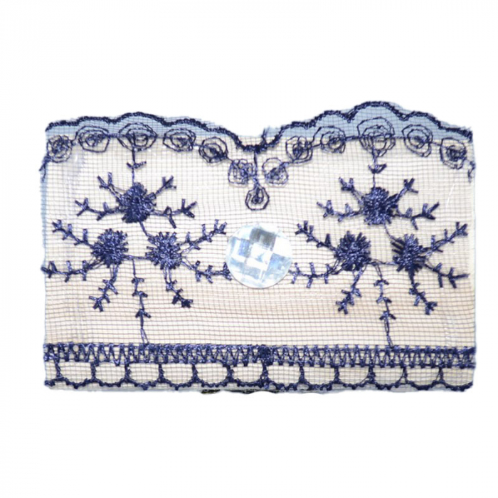 Cutie de botez 9 x 5,5 x 5 cm Mini Junior MU12, Bleumarin [3]