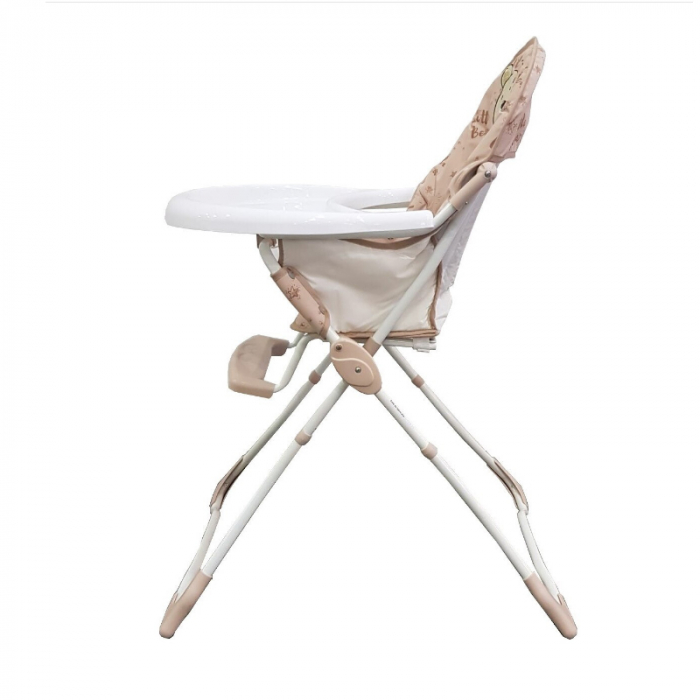 Scaun de servit masa BabyCare Wale SCBC4, Maro [3]