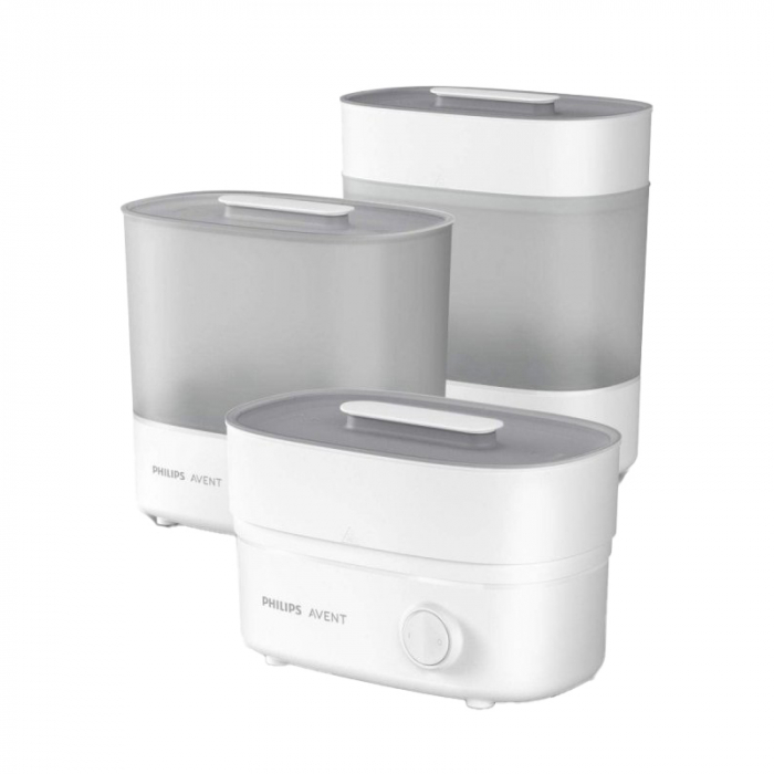 Sterilizator electric cu abur 3 in 1 Philips AVENT SCF291/00, Alb [3]