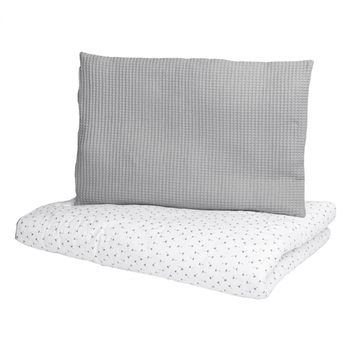 Set lenjerie de pat cu 2 piese Sensillo 387116, Alb [2]