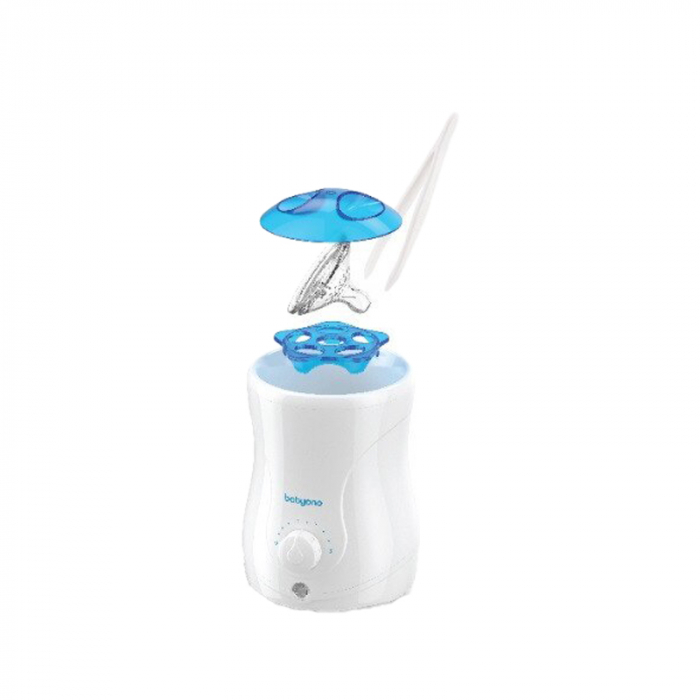 Incalzitor 2 in 1 cu functie de sterilizare BabyOno Natural Nursing 216-IN, Alb [2]