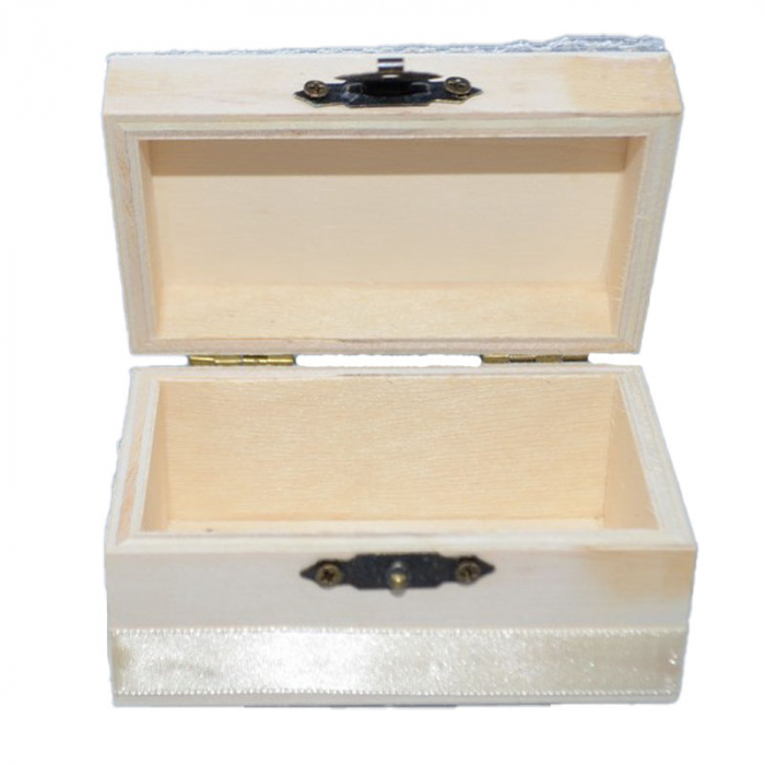 Cutie de botez 9 x 5,5 x 5 cm Mini Junior MU16, Crem [4]