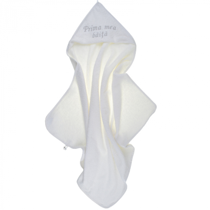 Prosop cu gluga 75 x 75 cm Confort Family VF-62322, Alb [3]