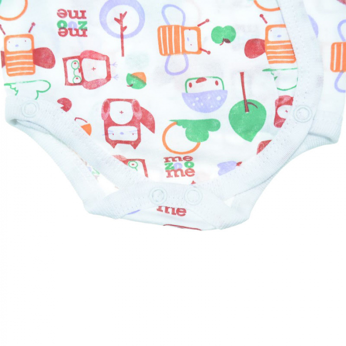Body cu maneca lunga pentru fete Happy CA52427-C-62, Multicolor [4]