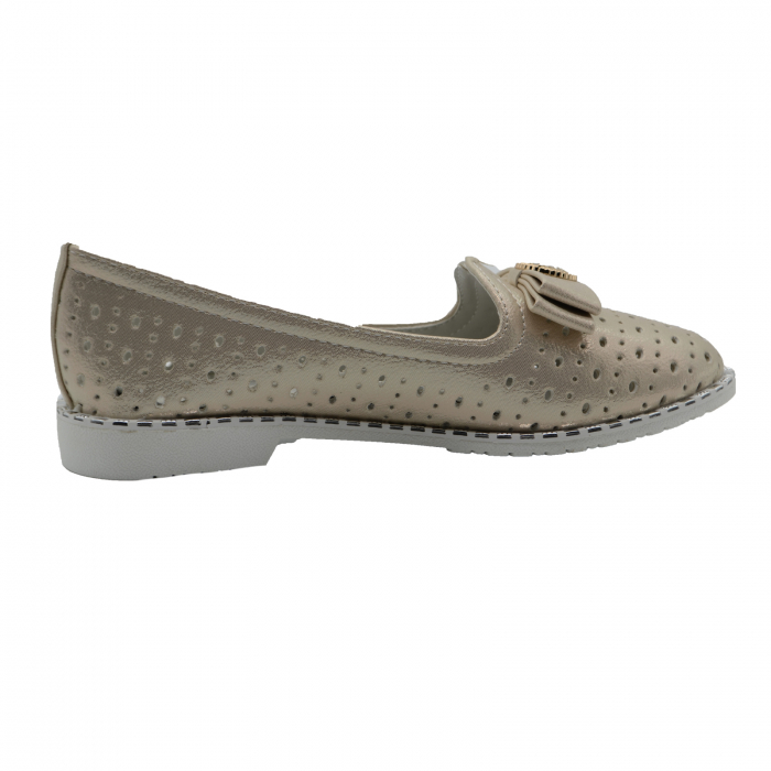 Pantofi pentru fete Bessky YJ9663-2-30, Crem [2]