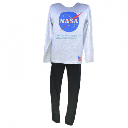 Pijamale - Pijama pentru baieti E Plus M Nasa 006542-134, Gri