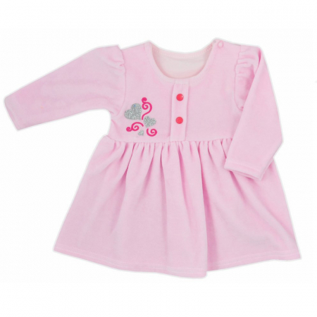 Îmbrăcăminte fete - Rochita pentru fete Koala Zlote Serce 05-783-R, Roz