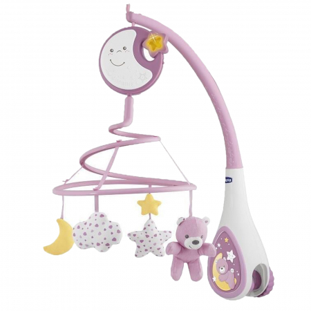 Carusele muzicale - Carusel muzical pentru fete Chicco 089772, Roz