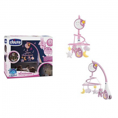 Carusel muzical pentru fete Chicco 089772, Roz [4]