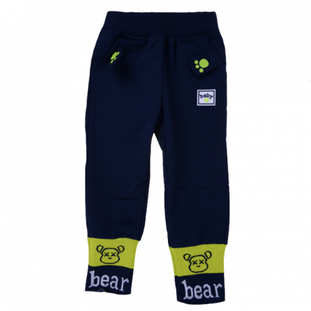 Pantaloni sport baieti - Pantaloni pentru baieti Happy House HB-8732B, Bleumarin