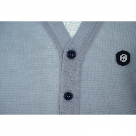 Cardigan cu maneca lunga pentru baieti Mini Junior CMJ-0102, Gri [2]