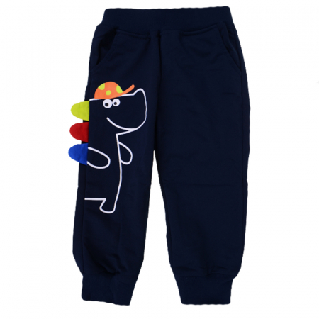 Pantaloni sport baieti - Pantaloni pentru baieti Happy House HB-8765B, Bleumarin