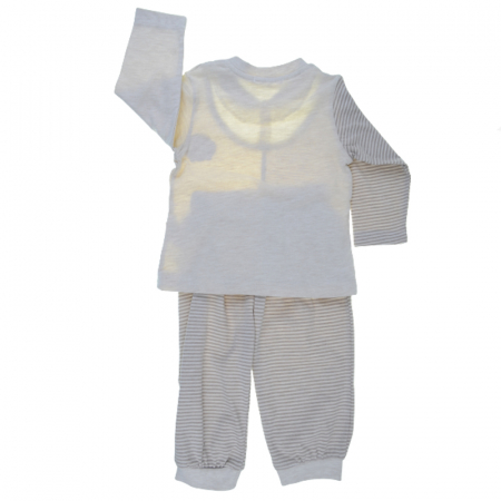 Compleu 2 piese pentru baieti Cassiope CSSP-0003, Crem [1]