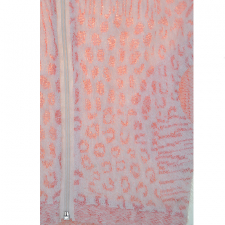 Cardigan cu maneca lunga pentru fete Mini Junior CPFMJ-123321, Roz [3]