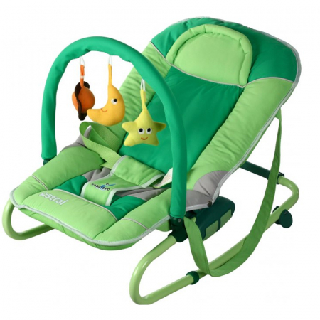Joaca, activitati si ambalaje - Balansoar pentru copii Caretero Astral 0567342, Verde