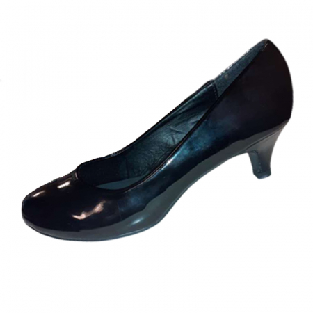 Pantofi cu toc fete - Pantofi eleganti cu toc pentru fete MRS 92633N, Negru