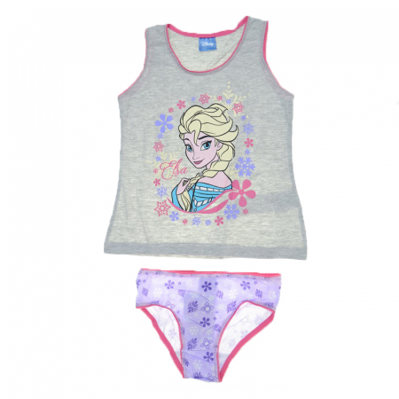 Lenjerie intima - Set maiou si chilot pentru fete E Plus M Elsa 159792, Multicolor