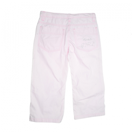 Pantaloni 3/4 din blug pentru fete Wenice WNCAT55053-2-02, Roz [1]