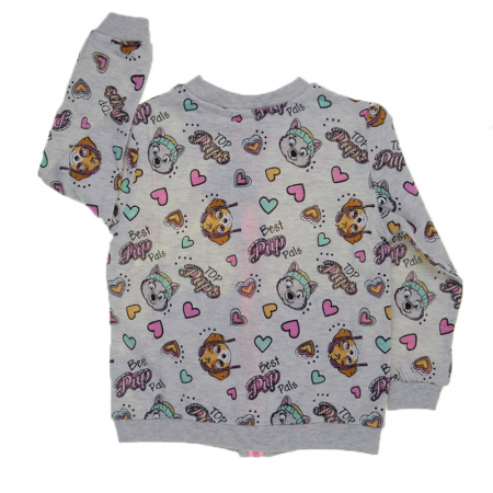Hanorac cu maneca lunga pentru fete E Plus M Paw Patrol 00915-1-104, Gri [1]