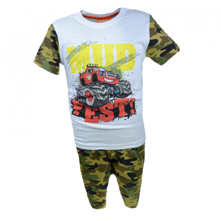 Compleuri baieti de vara - Compleu 2 piese de vara pentru baieti E Plus M 194731_98, Verde