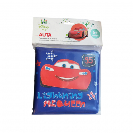 Carte educativa pentru baie Disney Cars 068815, Multicolor [1]