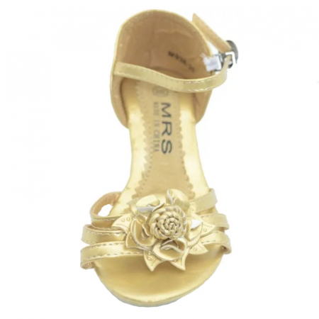 Sandale cu toc pentru fete MRS M938-20AU, Auriu [1]