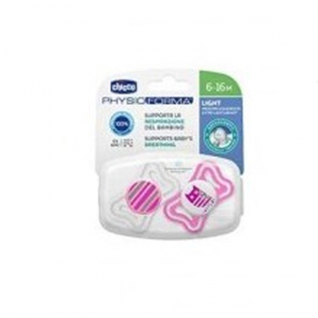 Set 2 suzete ortodontice din silicon Chicco Physio Forma Light 097098-Q, Multicolor [3]