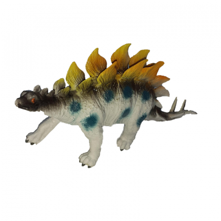 Joaca, activitati si ambalaje - Figurina dinozaur Lexovisaurusul 17 cm Unikatoy Dinos 236002-2, Gri