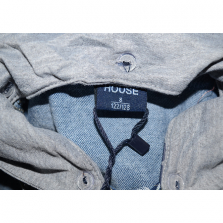 Geaca de blugi pentru baieti Happy House HB-8654-176, Albastru [4]