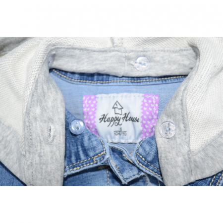Geaca de blugi pentru fete Happy House PPS-436A, Albastru [2]